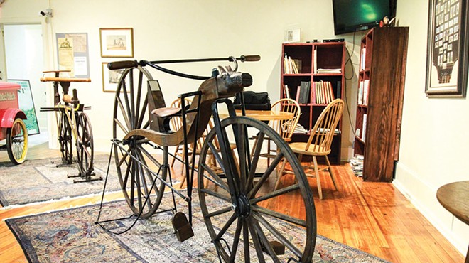 The Velocipede Museum's Grand Opening in Newburgh 8/10
