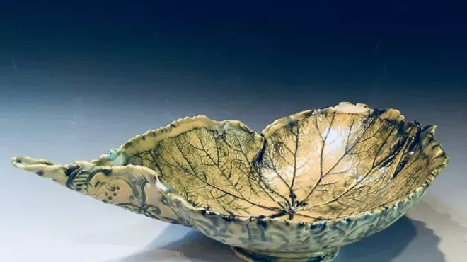 Image: Trunk show: &lsquo;Catskill Leaves&rsquo; Ceramics by Ruth Sachs