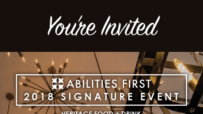 Abilities First 2018 Signature Event