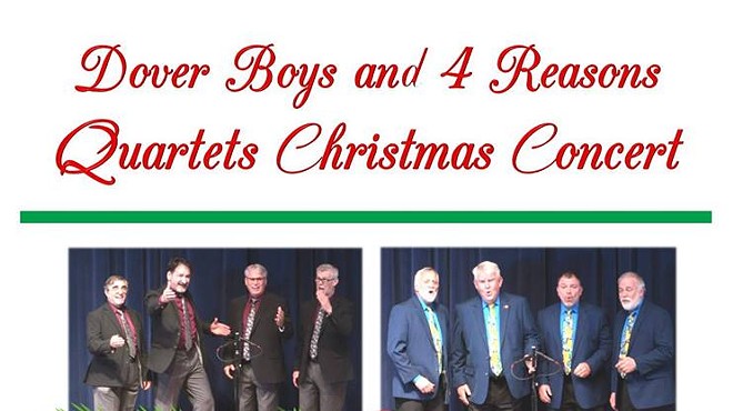 Dover Boys & 4 Reasons Quartets Holiday Concert