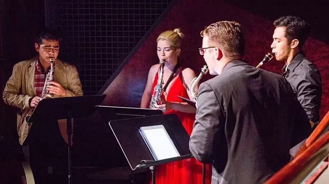 Image: The Zelos Saxophone Quartet
