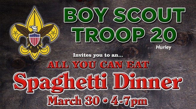 Boy Scouts of Troop 20 Spaghetti Dinner