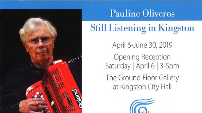 Opening Reception for Pauline Olivers: Still Listening in Kingston