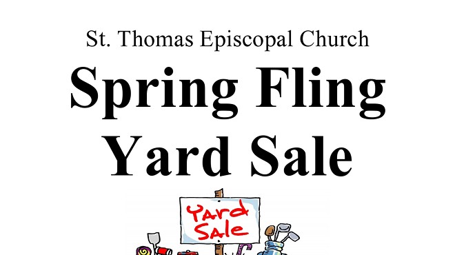 Spring Fling Yard Sale