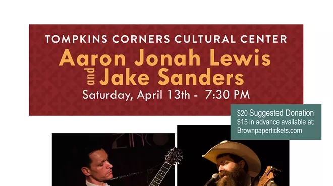 Image: Aaron Jonah Lewis and Jake Sanders in Concert