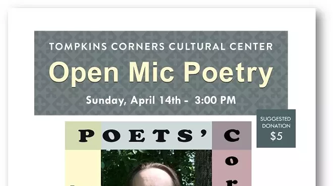 Image: Poets' Corner Open Mic