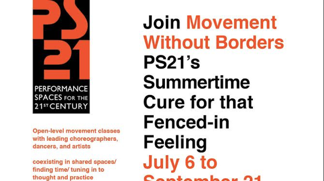 Image: Movement Without Borders: open-level movement workshops with Michelle Boul&eacute;