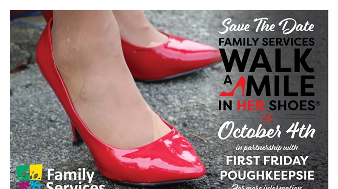 Family Services' 9th Annual Walk A Mile in Her Shoes® Event at First Friday Poughkeepsie