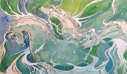 Image: Works by Jean Haines