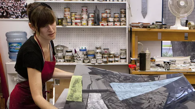 Image: Woodblock Printmaking Workshop - Master Class
