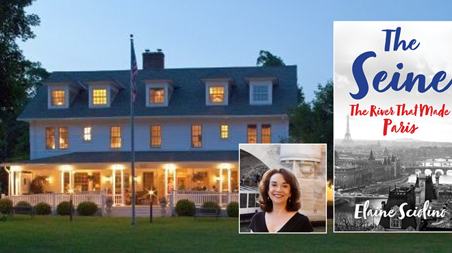 Image: The White Hart Speaker Series: Elaine Sciolino - THE SEINE: THE RIVER THAT MADE PARIS