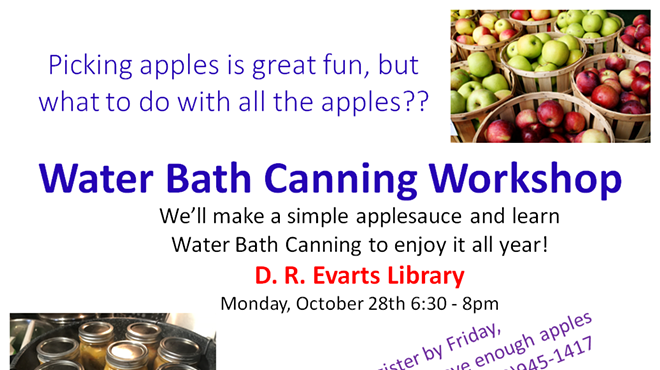 Image: Water Bath Canning Workshop