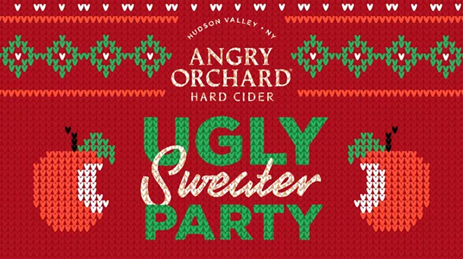 Image: Angry Orchard Ugly Sweater Holiday Party