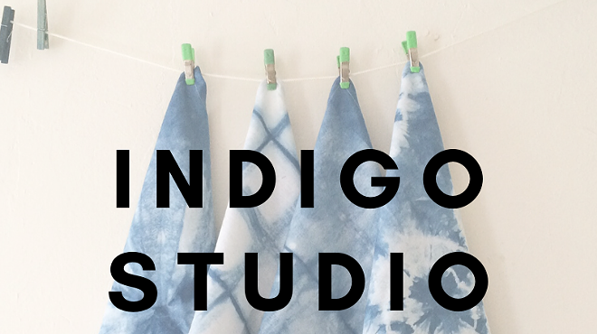 Image: Indigo Dyeing with Ali Smith at Drop Forge & Tool