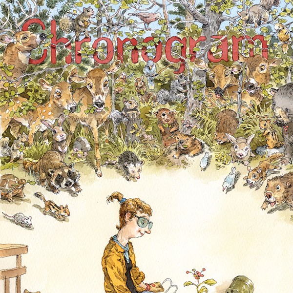 On the Cover of Chronogram: John Cuneo's Watercolor Illustration