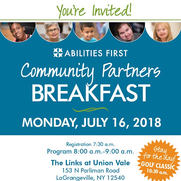Abilities First Community Partners Breakfast