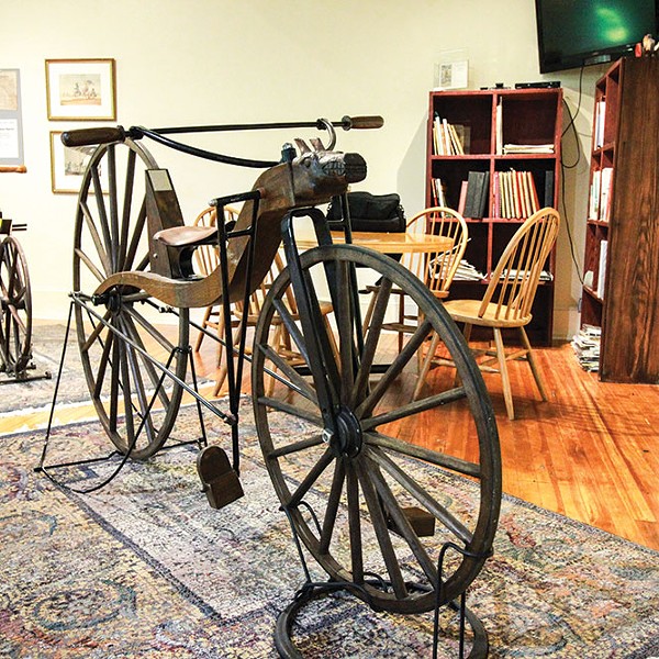 The Velocipede Museum's Grand Opening in Newburgh 8/10