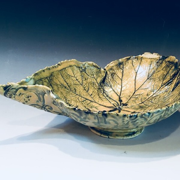 Trunk show: ‘Catskill Leaves’ Ceramics by Ruth Sachs