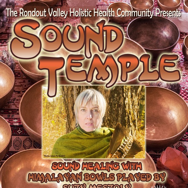 Sound Temple: Sound Healing with Himalayan Bowls played by Suzy Meszoly