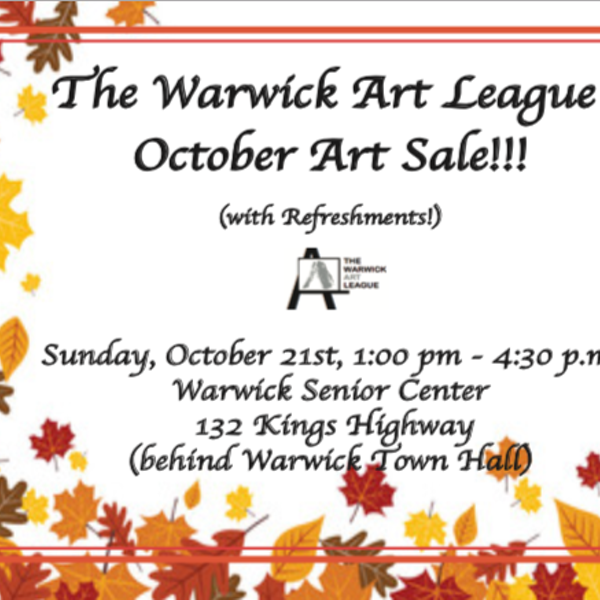 The Warwick Art League's October Art Sale