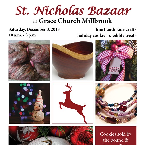 St. Nicholas Bazaar, Fine Craft & Cookie Sale