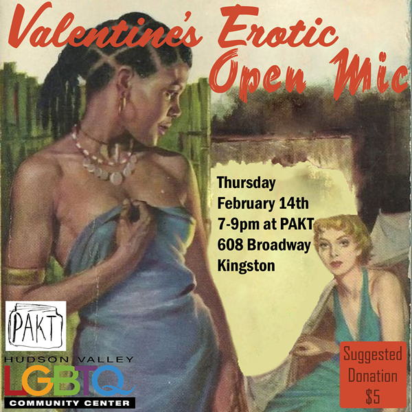 Valentine's Erotic Open Mike