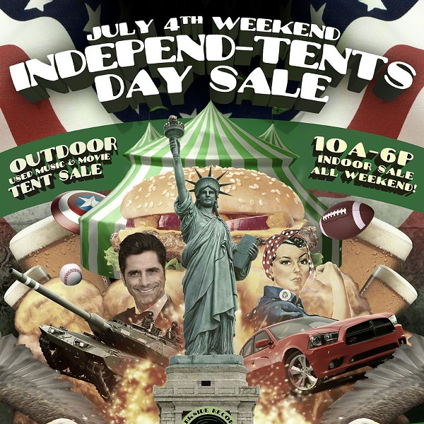Independ-tents day sale