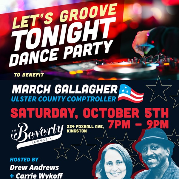 Let’s Groove Tonight Dance Party To Benefit March Gallaghers Campaign for Ulster County Comptroller