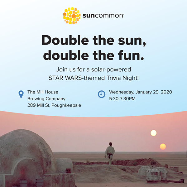 STAR WARS Trivia Night , hosted by SunCommon