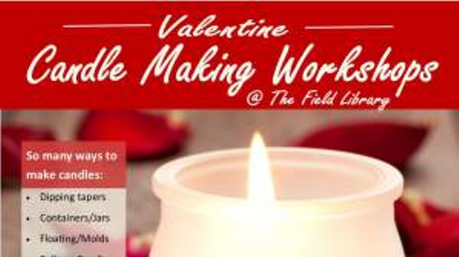 Valentine Candle Making