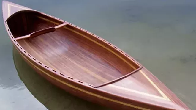 Image: Working with Wood: Build Your Own Double Paddle Canoe