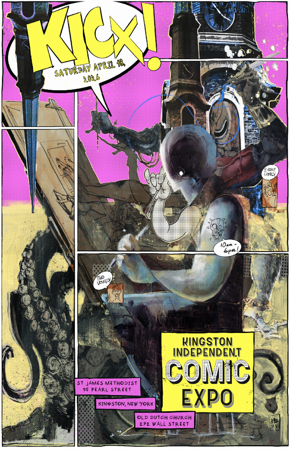 2026 Kingston Independent Comic Expo - Saturday April 18, 2026