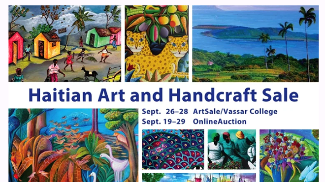 Image: 25th annual Haitian Art Auction & Sale at Vassar College