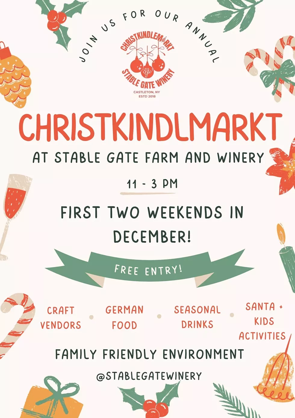 Christkindlemarkt out on the Farm
