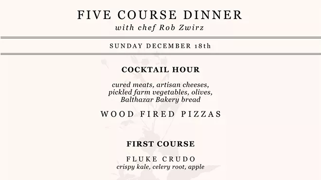 Image: 5 Course Farm Dinner