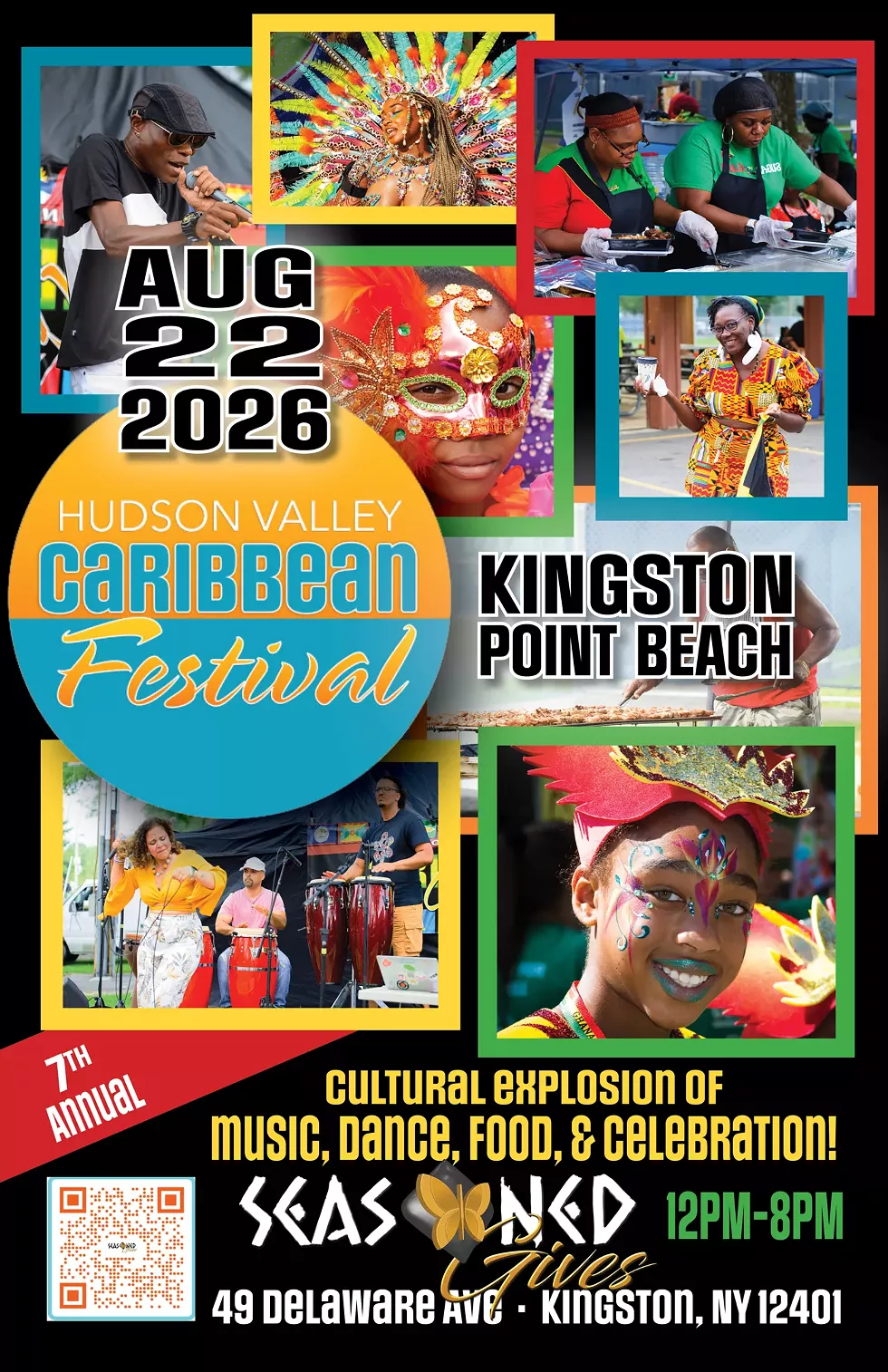 7th Annual Hudson Valley Caribbean Festival, Saturday, August 22, 2026 12 PM &ndash; 7 PM