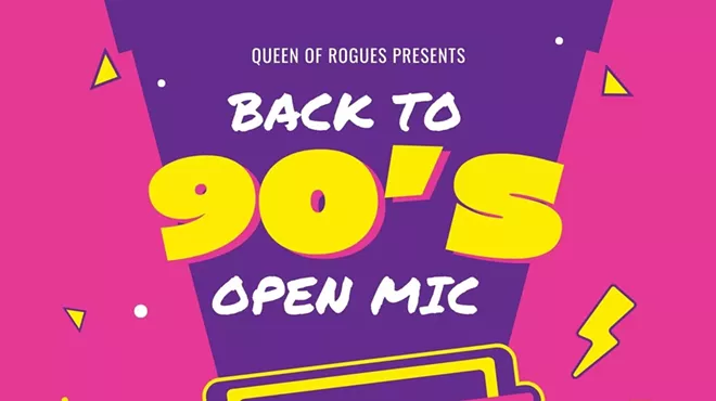 Image: 90's Open Mic Night