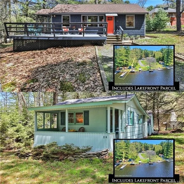 A Lakeside Cottage Compound in Sullivan County: $505.9K