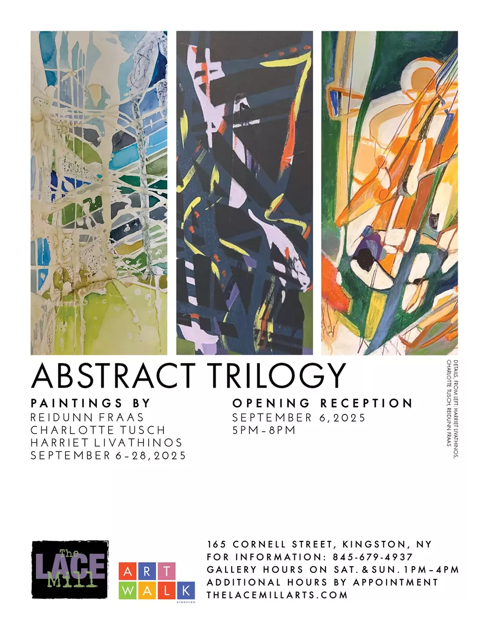 Abstract Trilogy designed by Laurie DiFalco