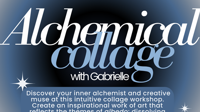 Image: Alchemical collage w/Gabrielle