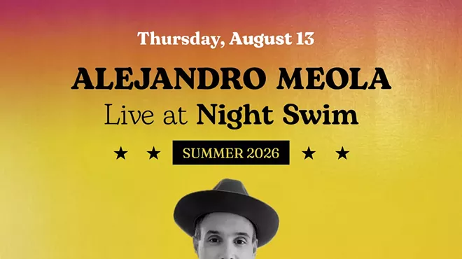 Image: Alejandro Meola Live in Kingston, NY August 13th at Night Swim