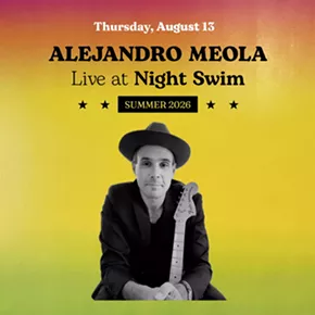 Image: Alejandro Meola Live in Kingston, NY August 13th at Night Swim