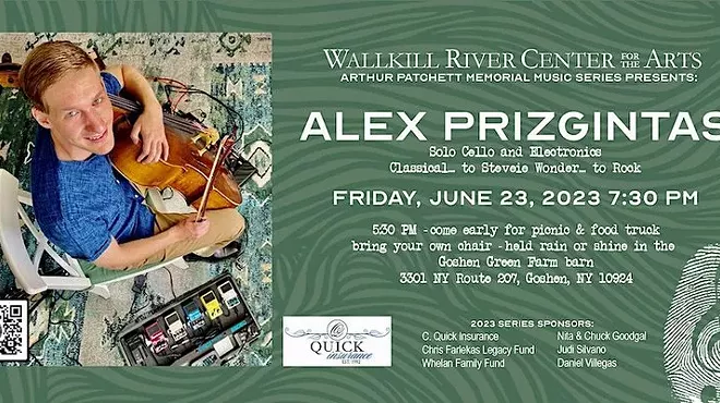 Image: Alex Prizgintas, Cellist "From Classical to Rock"