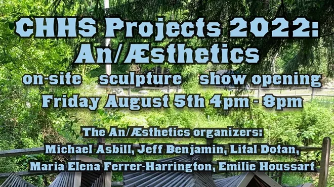 Image: An/Aesthetics Sculpture Exhibit Opening