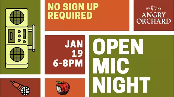 Image: Angry Orchard Open Mic Night