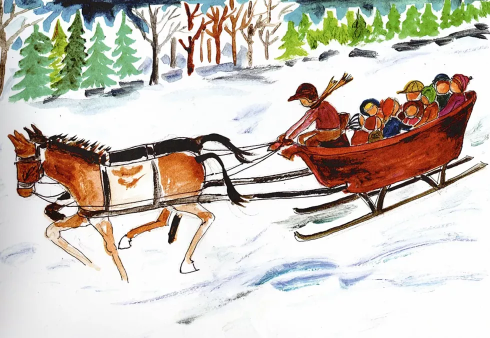 Sleigh by Jean White