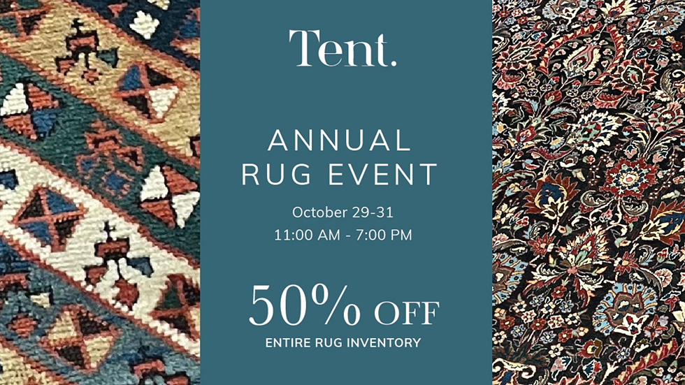 Tent New York: Annual Rug Event
