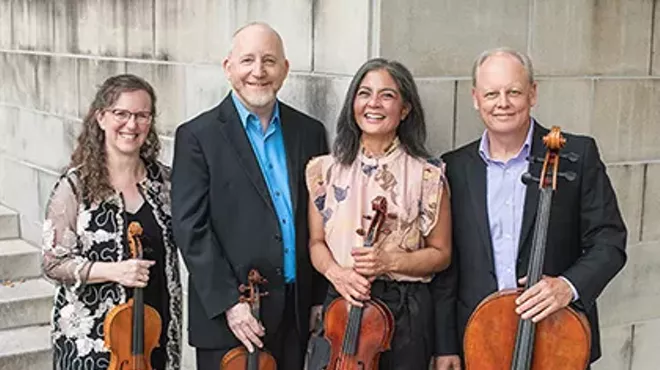 Image: Arianna String Quartet Live at Music Mountain July 5th