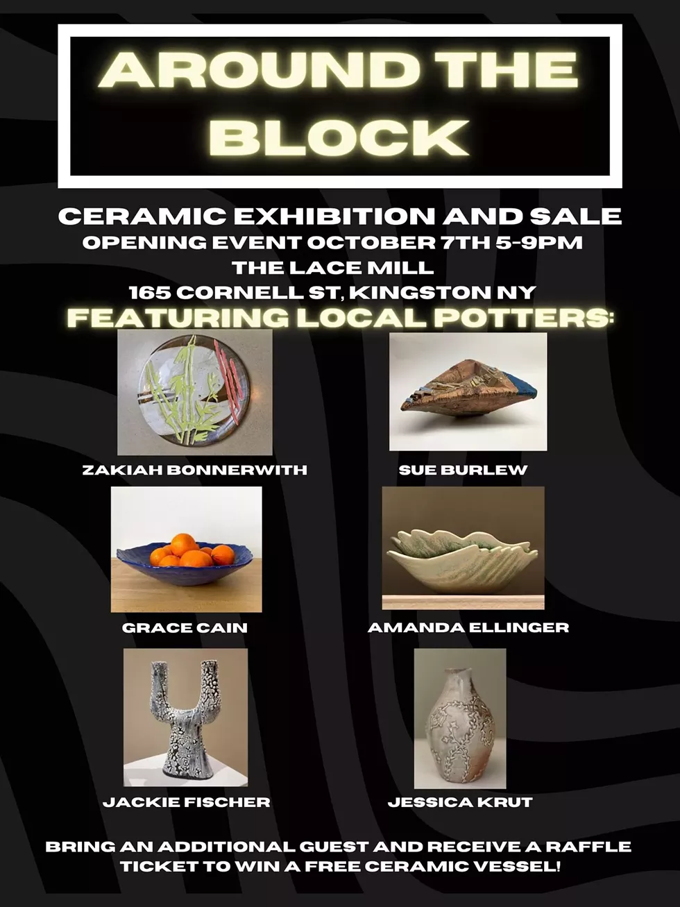 Around The Block Curated by Zakiah Bonnerwith