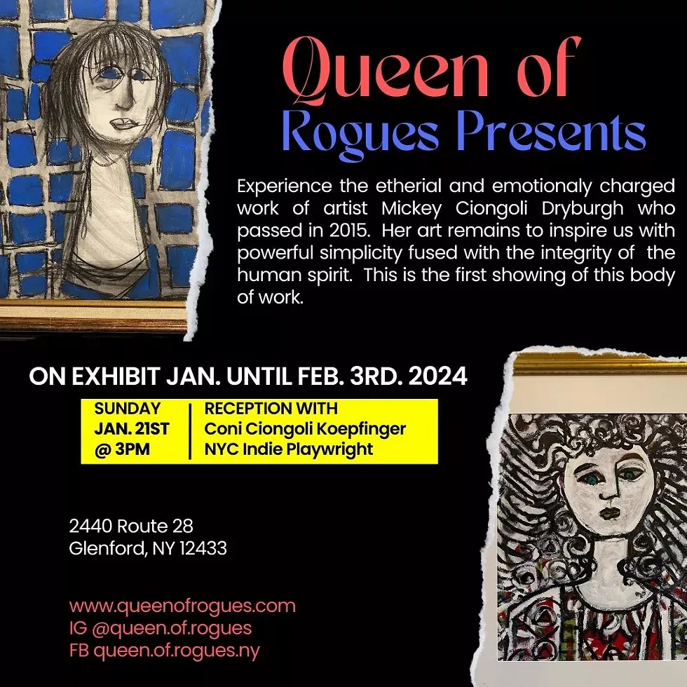 Art Exhibit by Mickey Ciongoli Dryburgh- 1952-2015